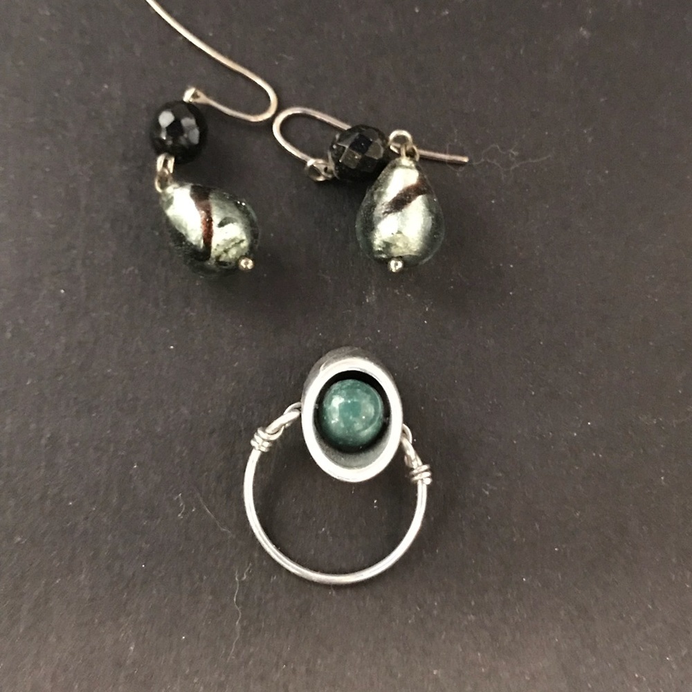 Earring and ring set